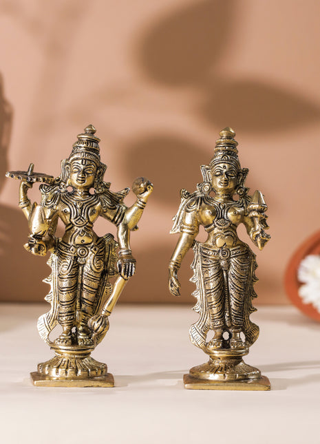 25 Sitting Devi Lakshmi Brass Statue