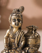 Brass Laddu Gopal Idol