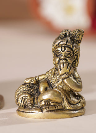 Brass Laddu Gopal Idol