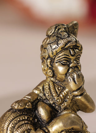 Brass Laddu Gopal Idol