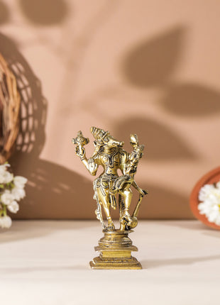 Brass Standing Varaha Lakshmi Idol (5.5 Inch)