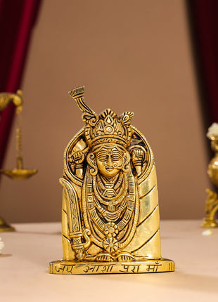 Brass Aashapura Maa Idol (7 Inch)