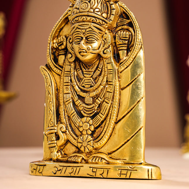Brass Aashapura Maa Idol