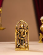 Brass Superfine Tirupati Balaji/Venkateshwar Idol (4 Inch)