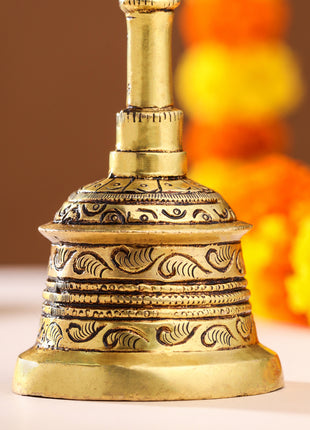 Brass Garuda Handbell (5.5 Inch)