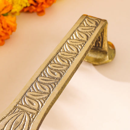 Brass Dhoop Aarti Spoon (10 Inch)