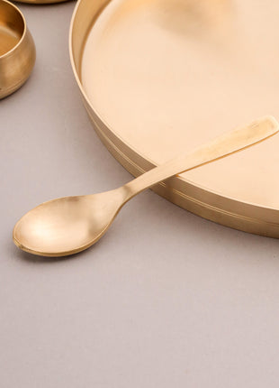 Brass Thali Set