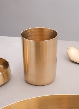 Brass Thali Set