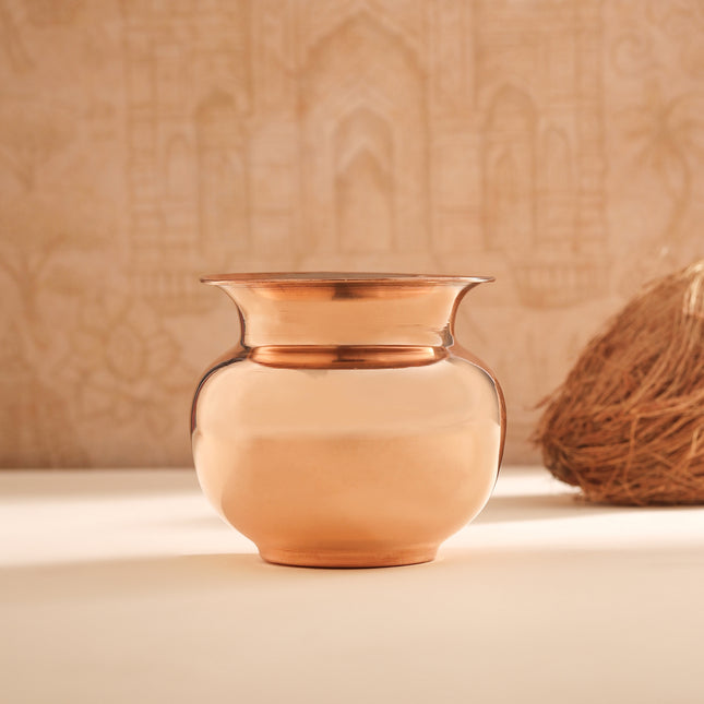 Copper Pooja Kalash (4 Inch)