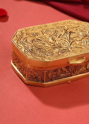 Brass Kumkum Box (1.8 Inch)