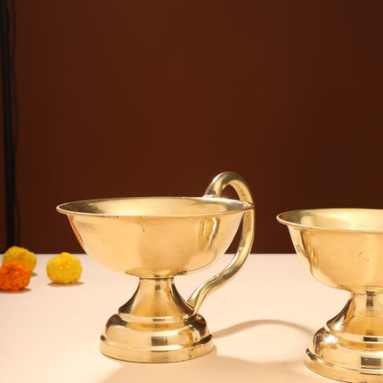 Brass Dhupiya/Incense Holder (5 Inch)
