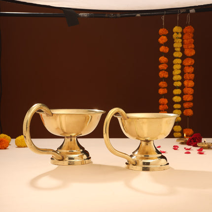 Brass Dhupiya/Incense Holder (5 Inch)