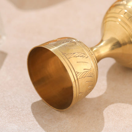 Brass Jigger (Alcohol Measuring Cup) 30/60Ml (4 Inch)
