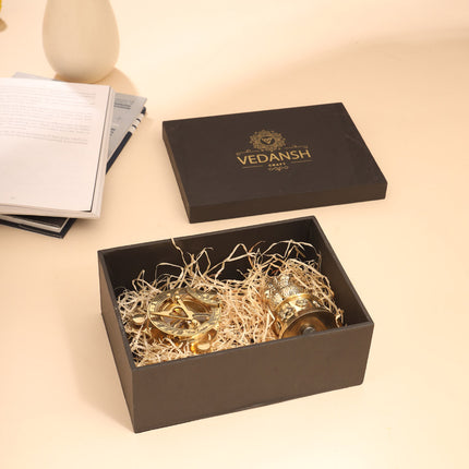 Brass Sundial Compass & Ashok Stambh Corporate Gift Hamper
