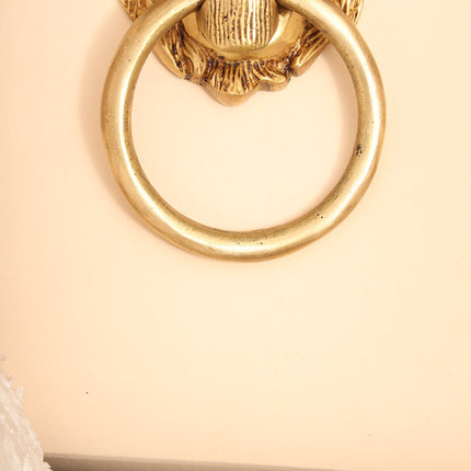 Brass Lion Door Knocker