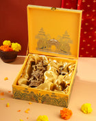 Brass Krishna With Cow Festive/Gift Hamper