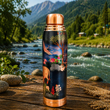 Copper Water Bottle (11.5 Inch)