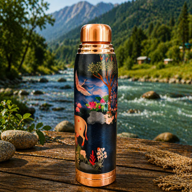 Copper Water Bottle (11.5 Inch)