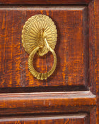 Brass Peacock Door Knocker (8 Inch)