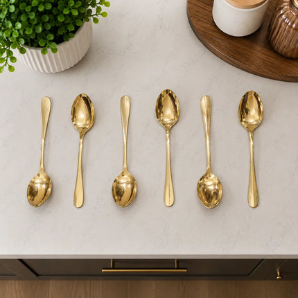 Brass Spoon Set (Pack Of 6)