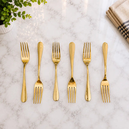 Brass Spoon Set (Pack Of 6)