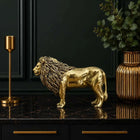 Brass Lightweight Lion Statue (3 Inch)