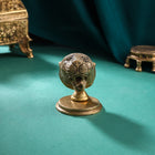 Brass Lion Head On plate (3 Inch)