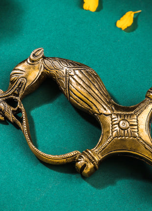 Brass Lion Sword Handle (3.5 Inch)