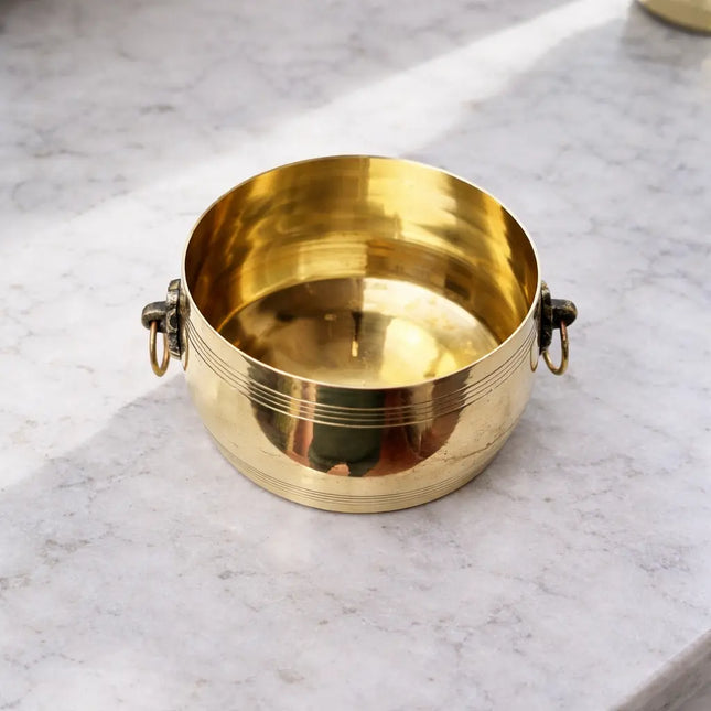 Brass Kerala Rice Vessel (2 Inch)