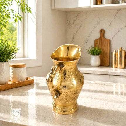 Brass Water Jug (8.5 Inch)