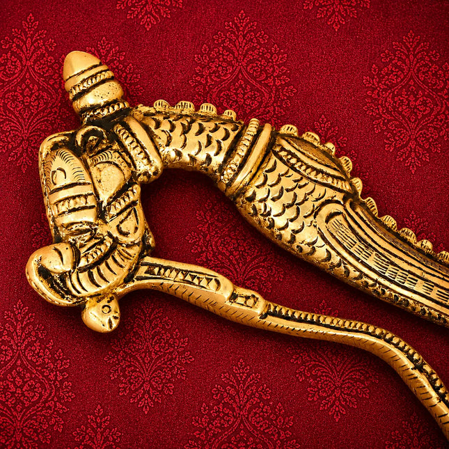 Brass Katar For Ceremonial And Decoration (9.5 Inch)