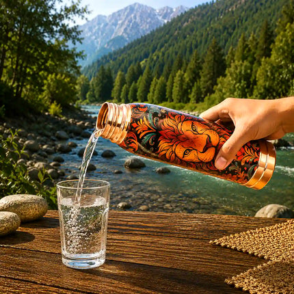 Copper Water Bottle (11.5 Inch)
