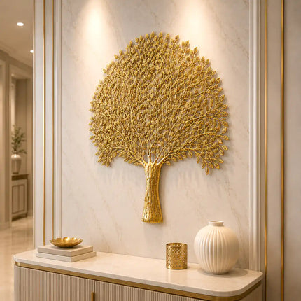 Brass Kalpvriksha Wall Hanging (41 Inch)