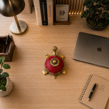 Brass Dhokra Tortoise Vastu/Feng Shui