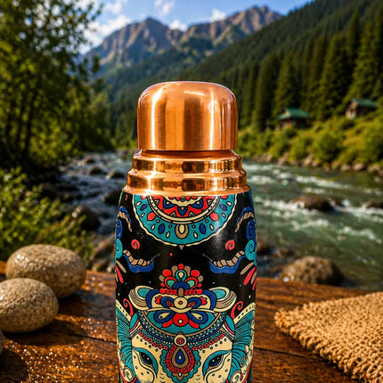 Copper Water Bottle (11.5 Inch)