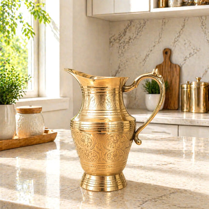 Brass Water Jug (8.5 Inch)