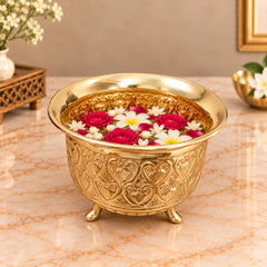 Bringing Home Tranquility: Best Brass Urli Online