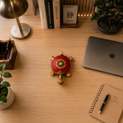Brass Dhokra Tortoise Vastu/Feng Shui