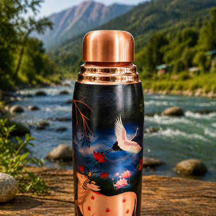 Copper Water Bottle (11.5 Inch)
