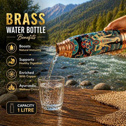 Copper Water Bottle (11.5 Inch)