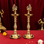 Height - 13 inch (5 x 5 x 13 inch) ; pair weight - 1.5 kg