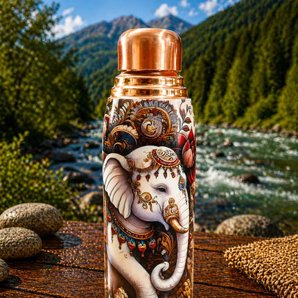 Copper Water Bottle (11.5 Inch)