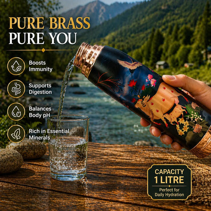Copper Water Bottle (11.5 Inch)