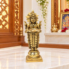 Brass Standing Deep Lakshmi Pair (8 Inch)