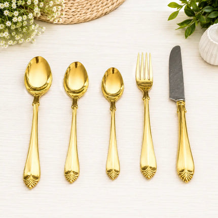 Brass Cutlery Set (Set Of 5)