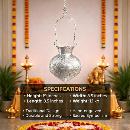 German Silver Hanging Jal Dhara