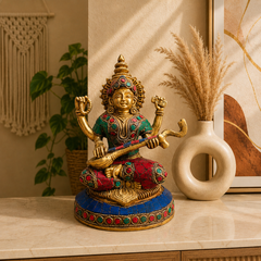 Brass Goddess Idols
