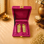With velvet box