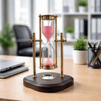 WAVY BASE-Height - 7 inch (5 x 4 x 7 inch) ; weight - 250 gram ; timer - 5 minute