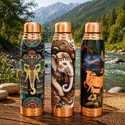 Copper Water Bottle (11.5 Inch)